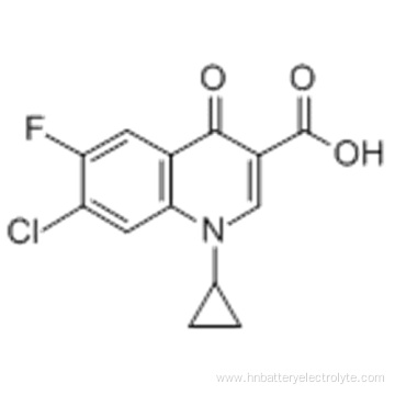 7-Chloro-1-cyclopropyl-6-fluoro-1,4-dihydro-4-oxoquinoline-3-carboxylic acid CAS 86393-33-1